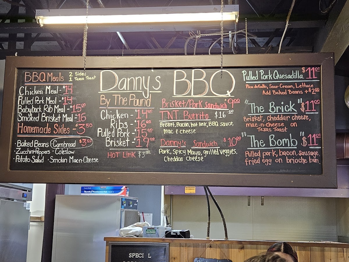 Menu Danny's Bbq & Catering-3